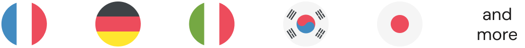 language flags